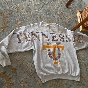 Vintage Tultex Tennessee Volunteers Gray Crewneck Sweatshirt $50 XL